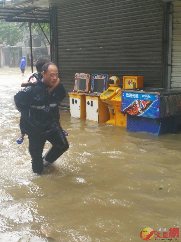 中英街海水倒灌事件响应，积极应对，民生保障行动启动